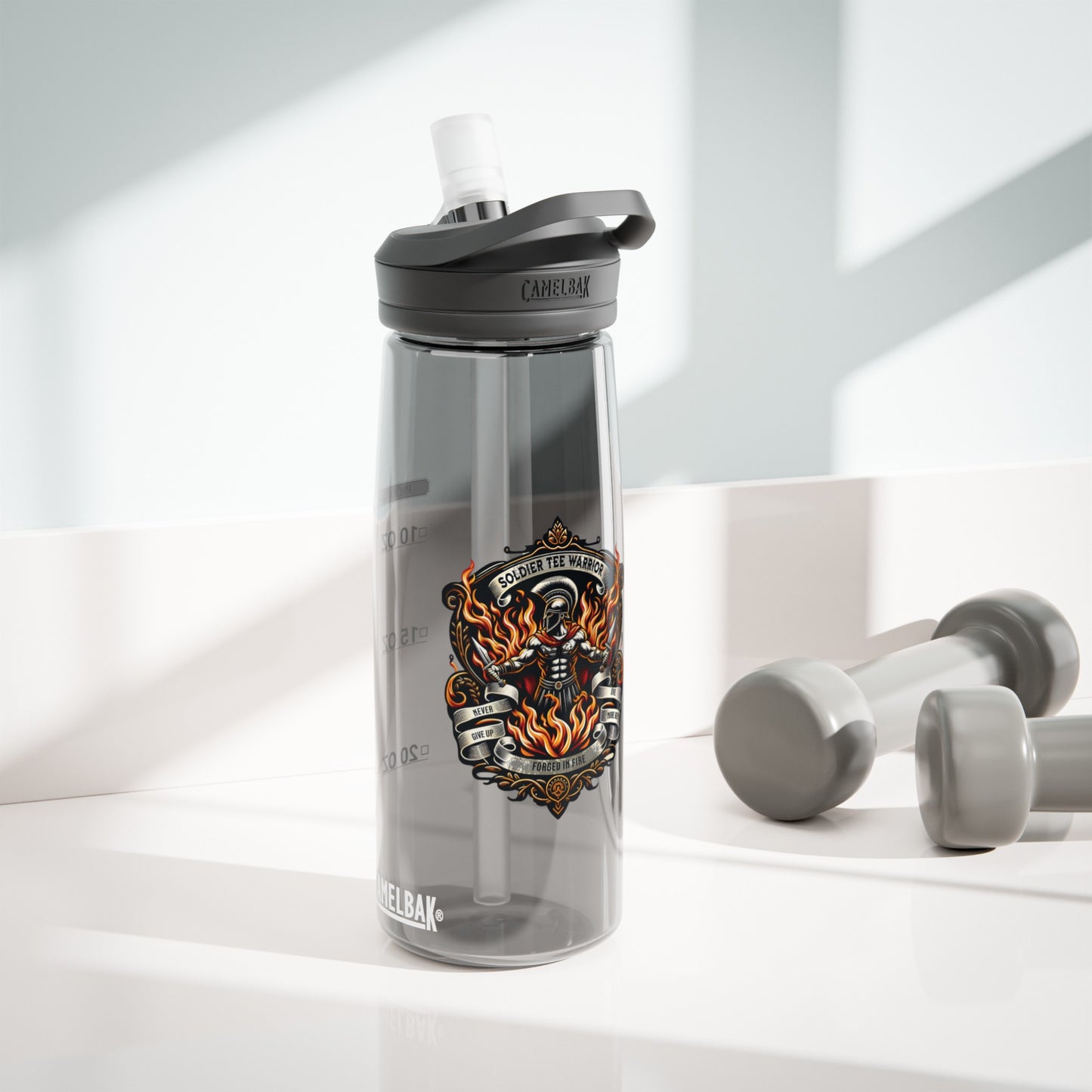 "Soldier Tee Hydration" CamelBak Eddy® Water Bottle, 25oz Printify