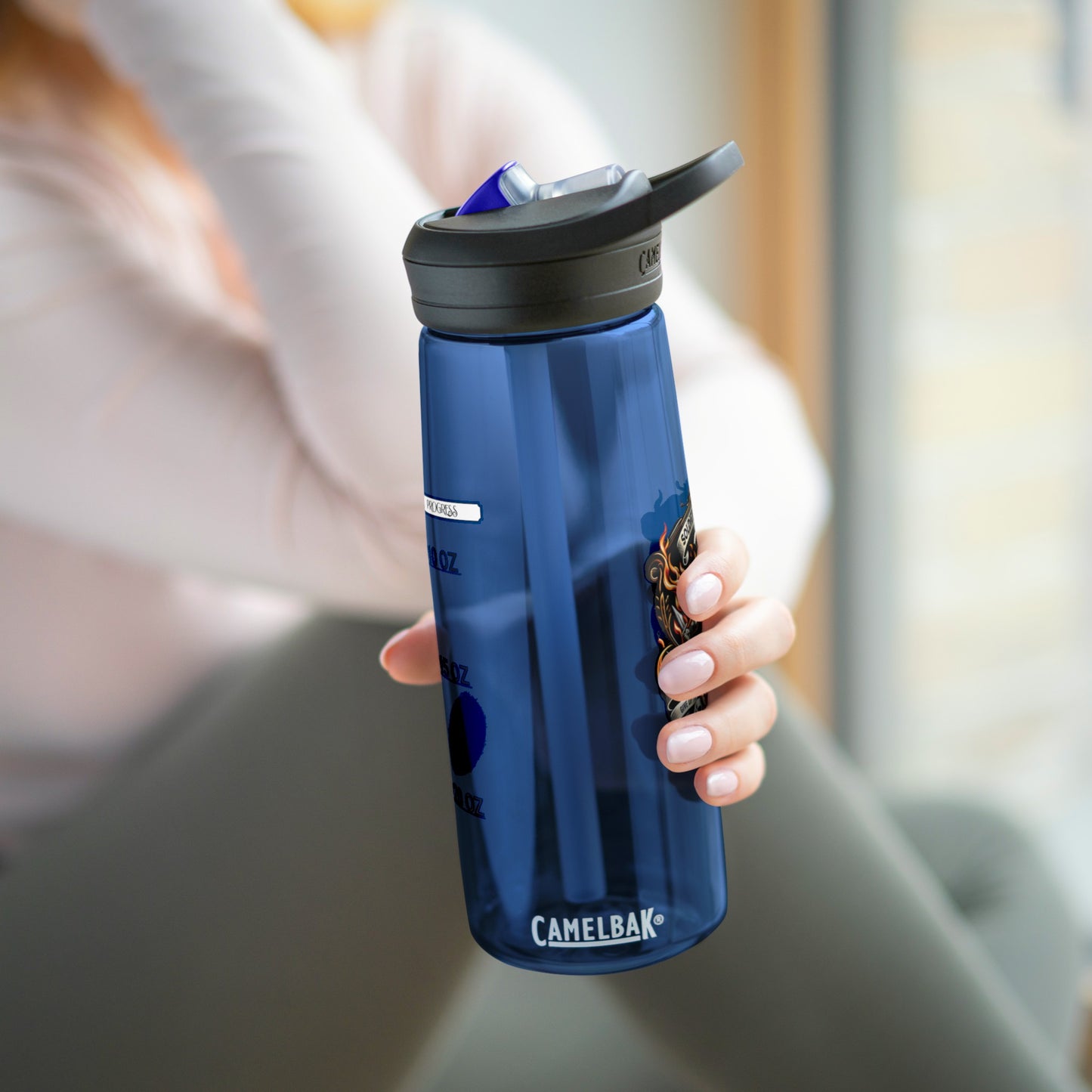 "Soldier Tee Hydration" CamelBak Eddy® Water Bottle, 25oz Printify