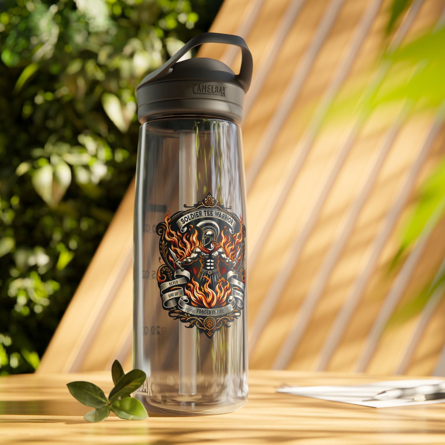 "Soldier Tee Hydration" CamelBak Eddy® Water Bottle, 25oz Printify