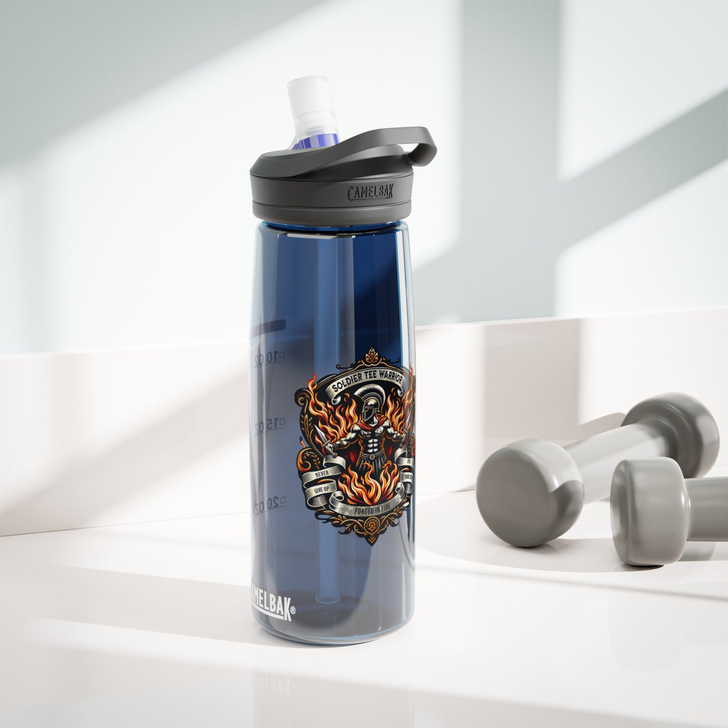 "Soldier Tee Hydration" CamelBak Eddy® Water Bottle, 25oz Printify