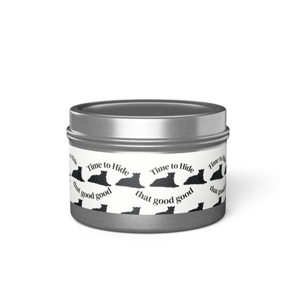 The S*x Panther — "Time to Hide That Good Good" Scented Candle for Halloween & Gothic Decor Printify