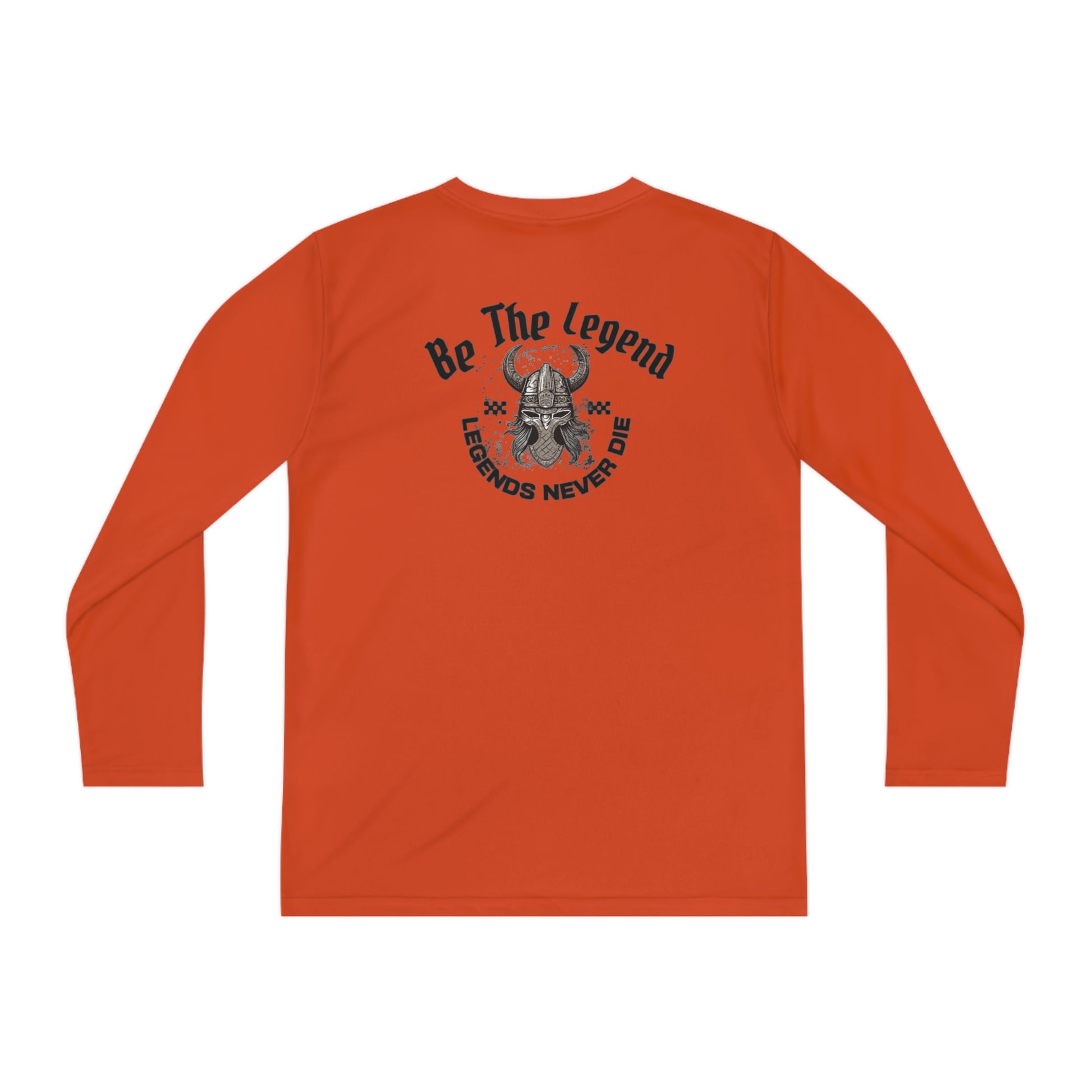 Youth Long Sleeve Competitor Tee - "Legends Never Die" The Bee Berry Printify