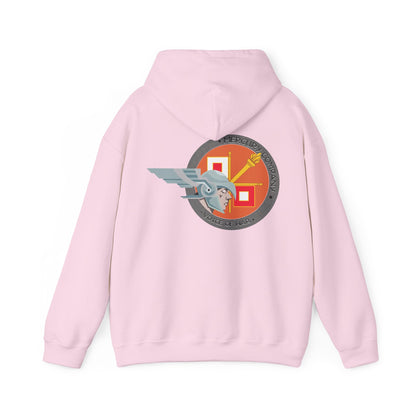 Arctic Airborne Signal Company Hooded Sweatshirt - 'Voice of War' Design