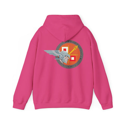 Arctic Airborne Signal Company Hooded Sweatshirt - 'Voice of War' Design