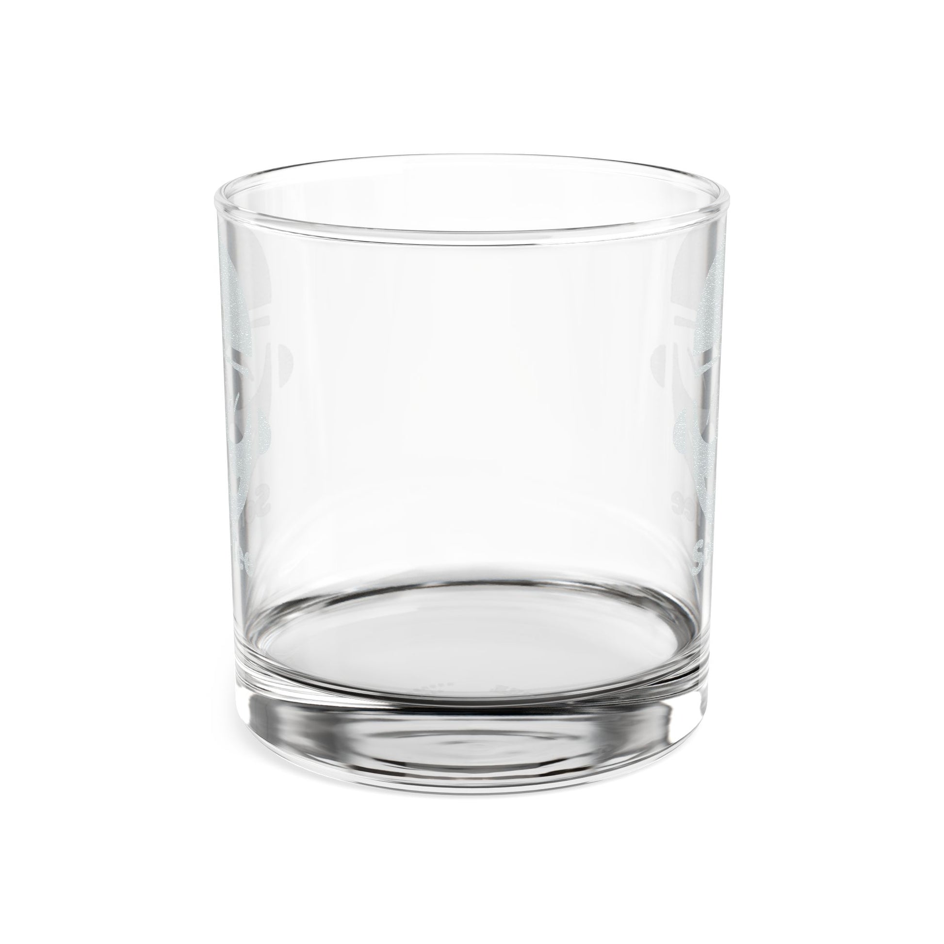 Engraved Whiskey Glass 10.5oz — Personalized Gentleman's Mustache Design Printify