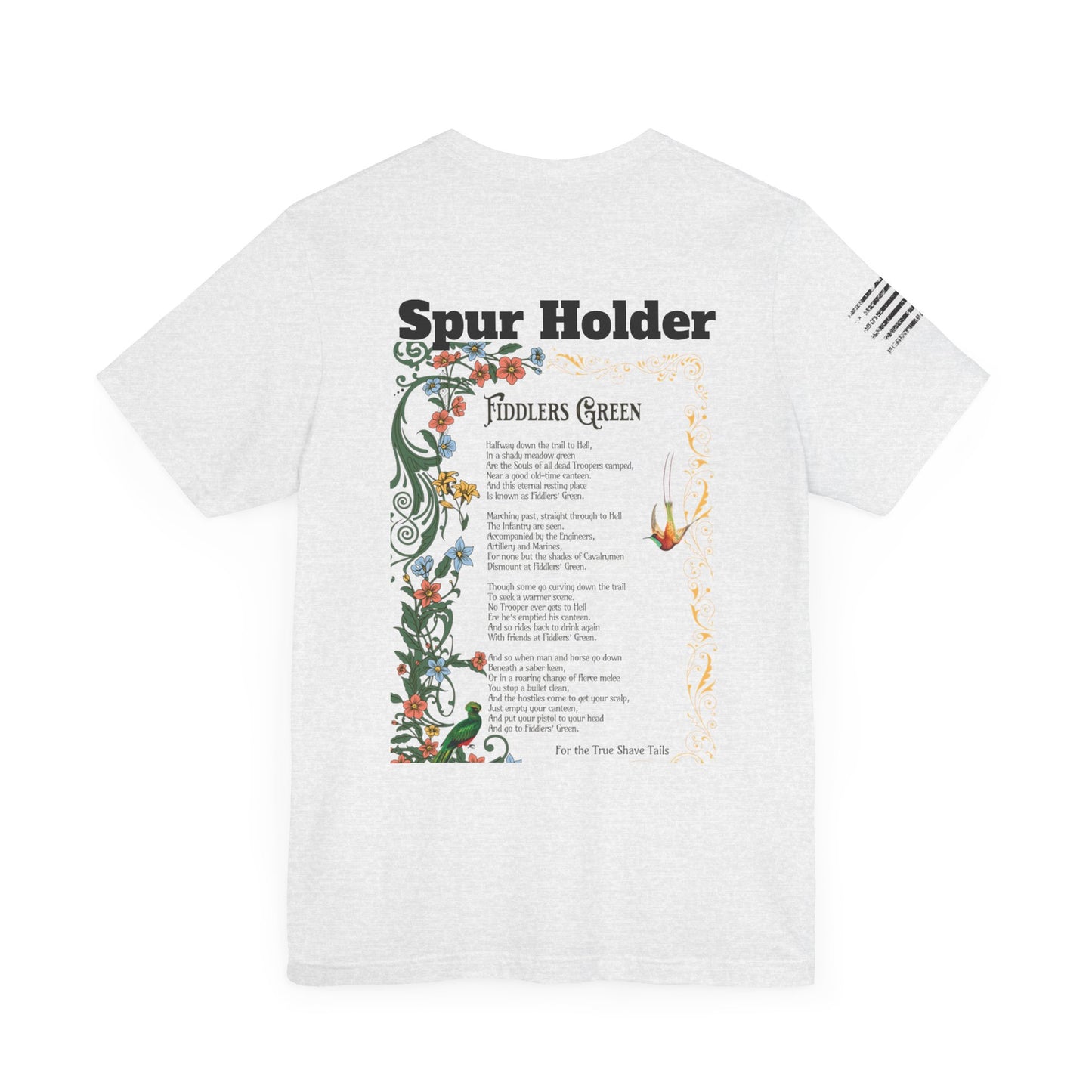 "Spur Holder" Unisex Jersey Short Sleeve Tee