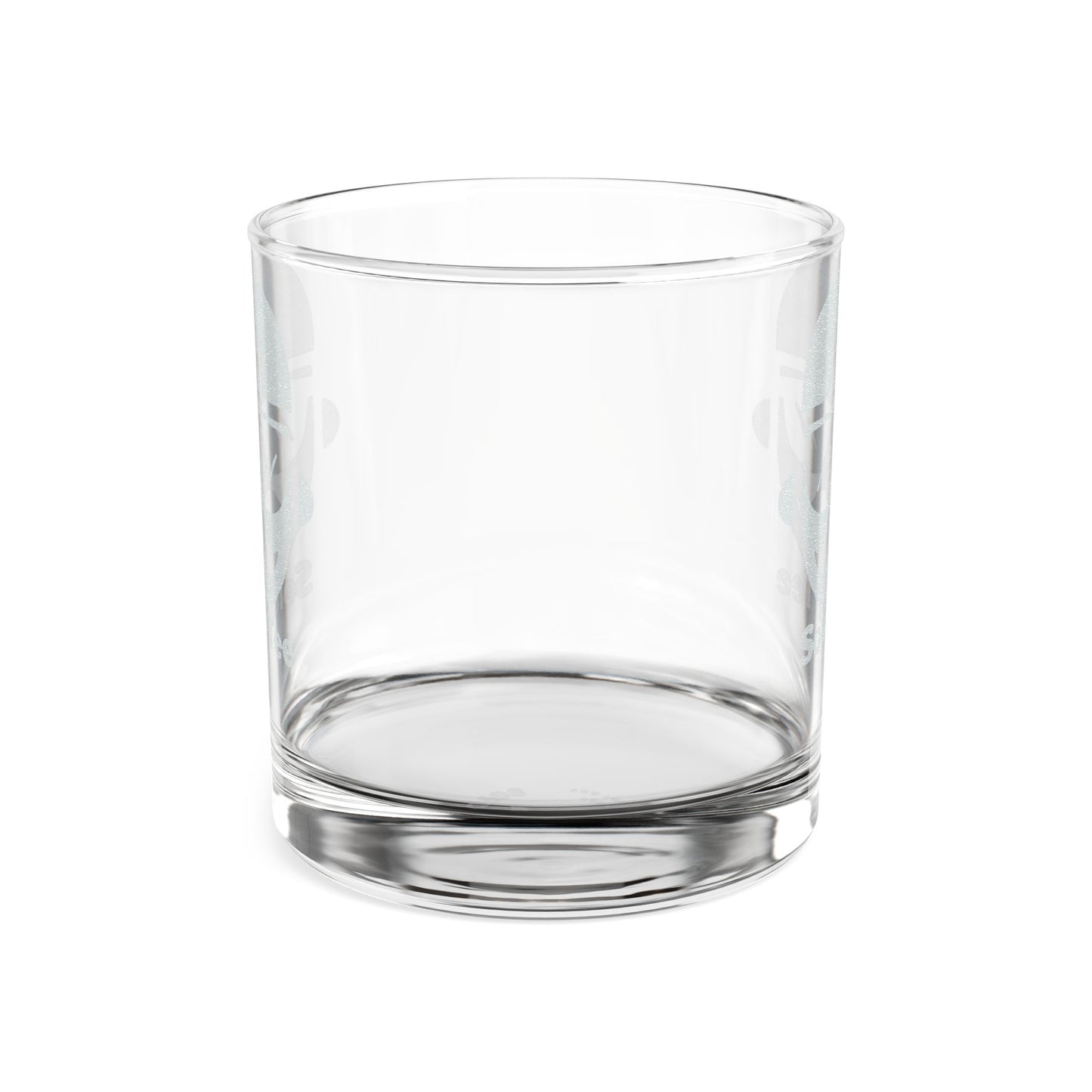 Engraved Whiskey Glass 10.5oz — Personalized Gentleman's Mustache Design Printify