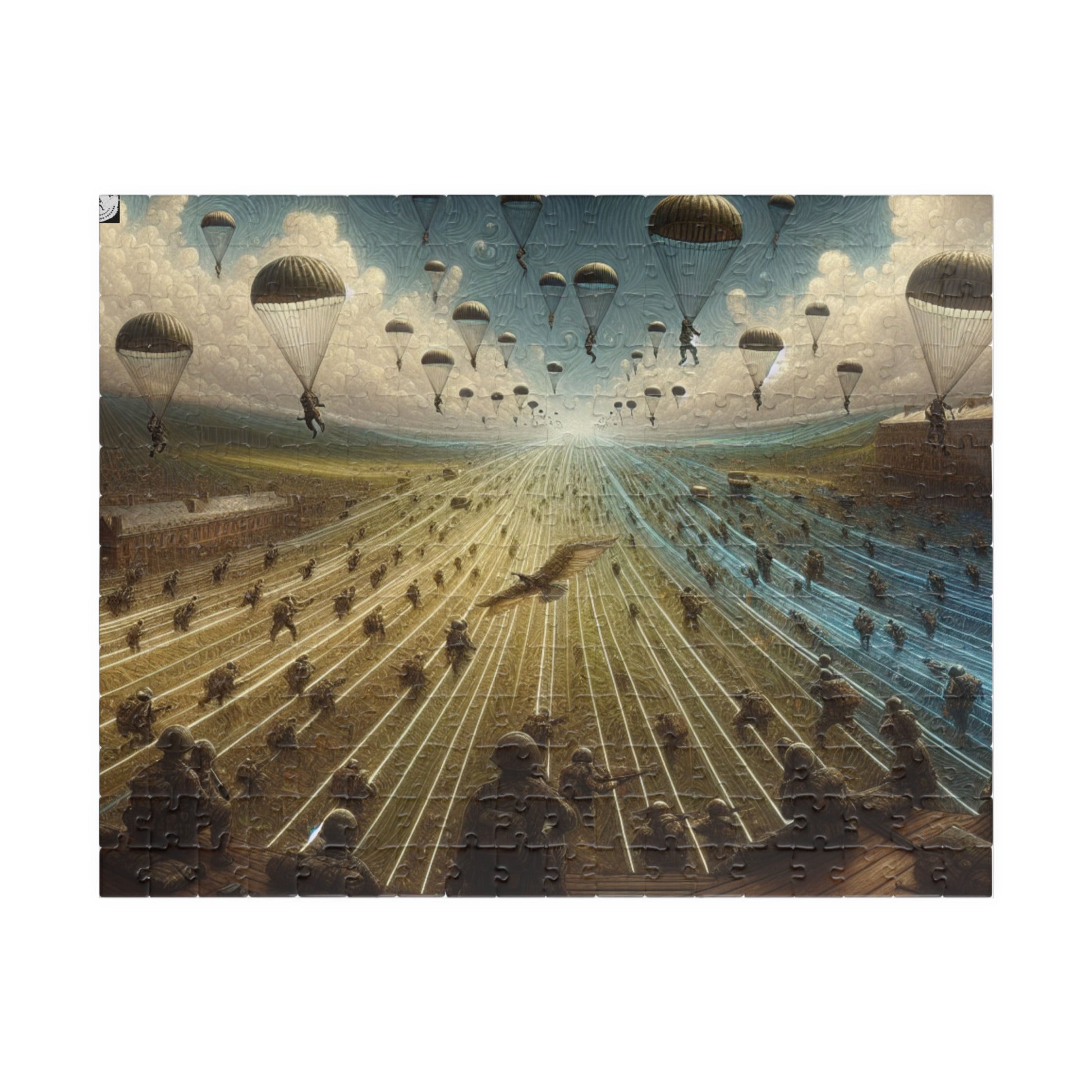 The "Airborne" Puzzle (110, 252, 520, 1014-piece) Printify