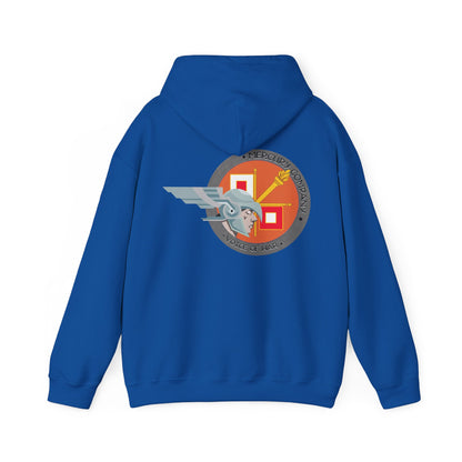 Arctic Airborne Signal Company Hooded Sweatshirt - 'Voice of War' Design