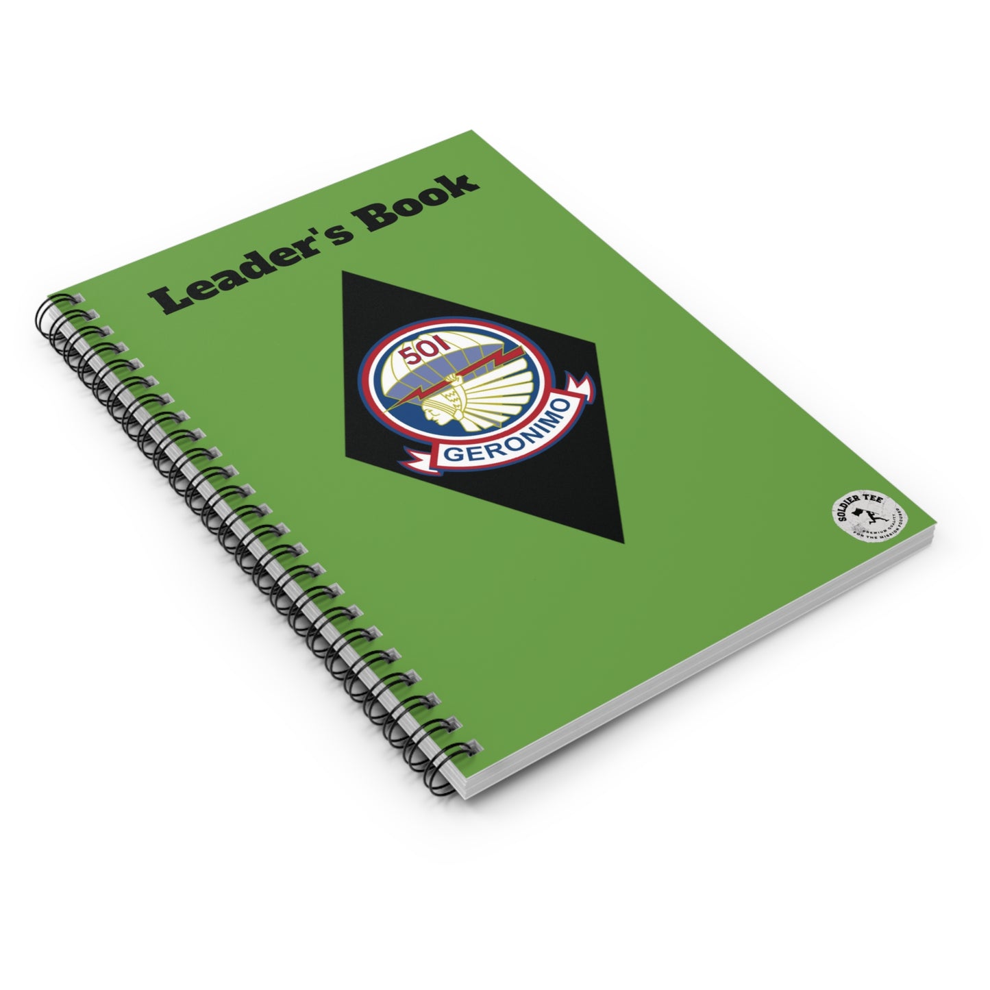 Spiral Notebook - "Leader's Book" Printify