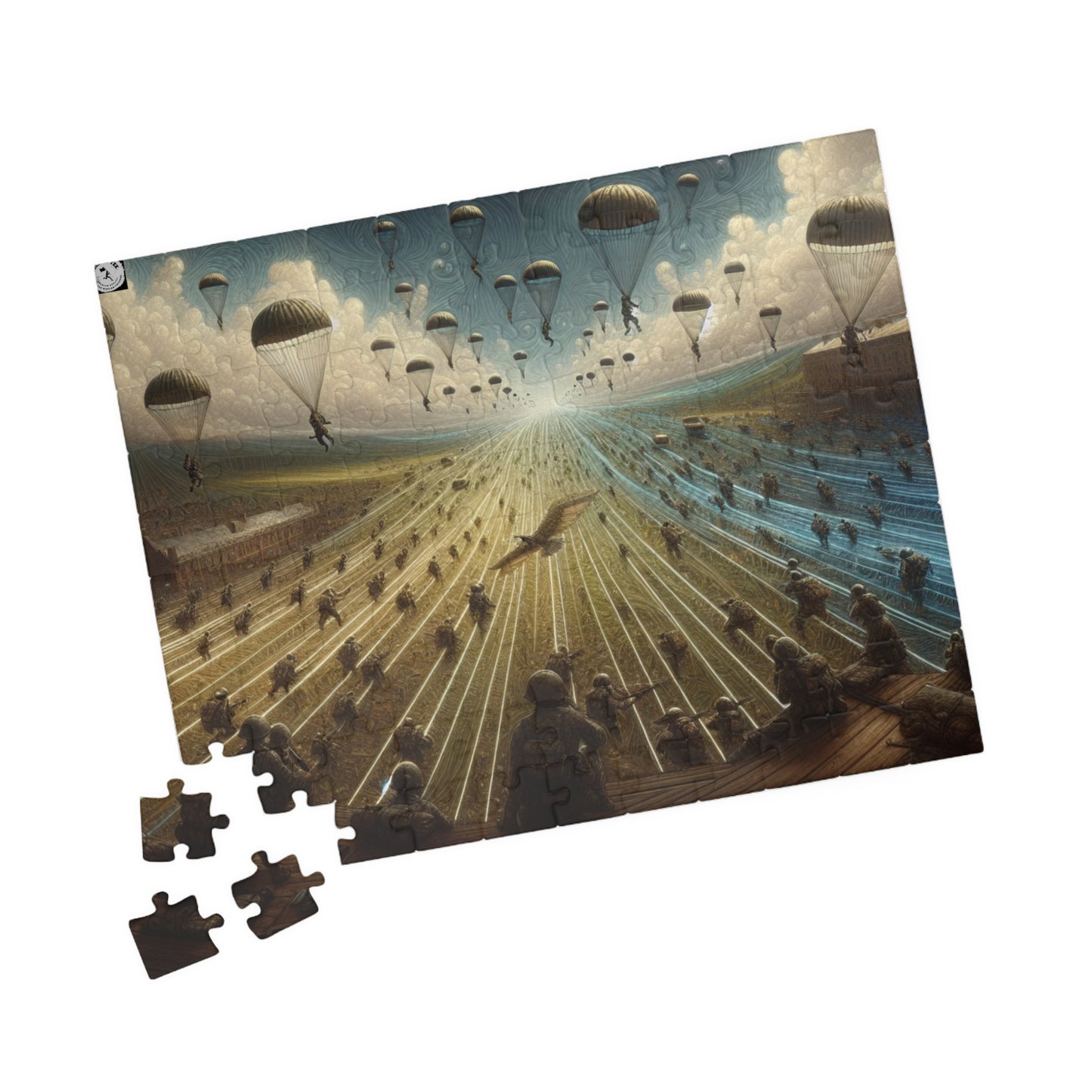 The "Airborne" Puzzle (110, 252, 520, 1014-piece) Printify