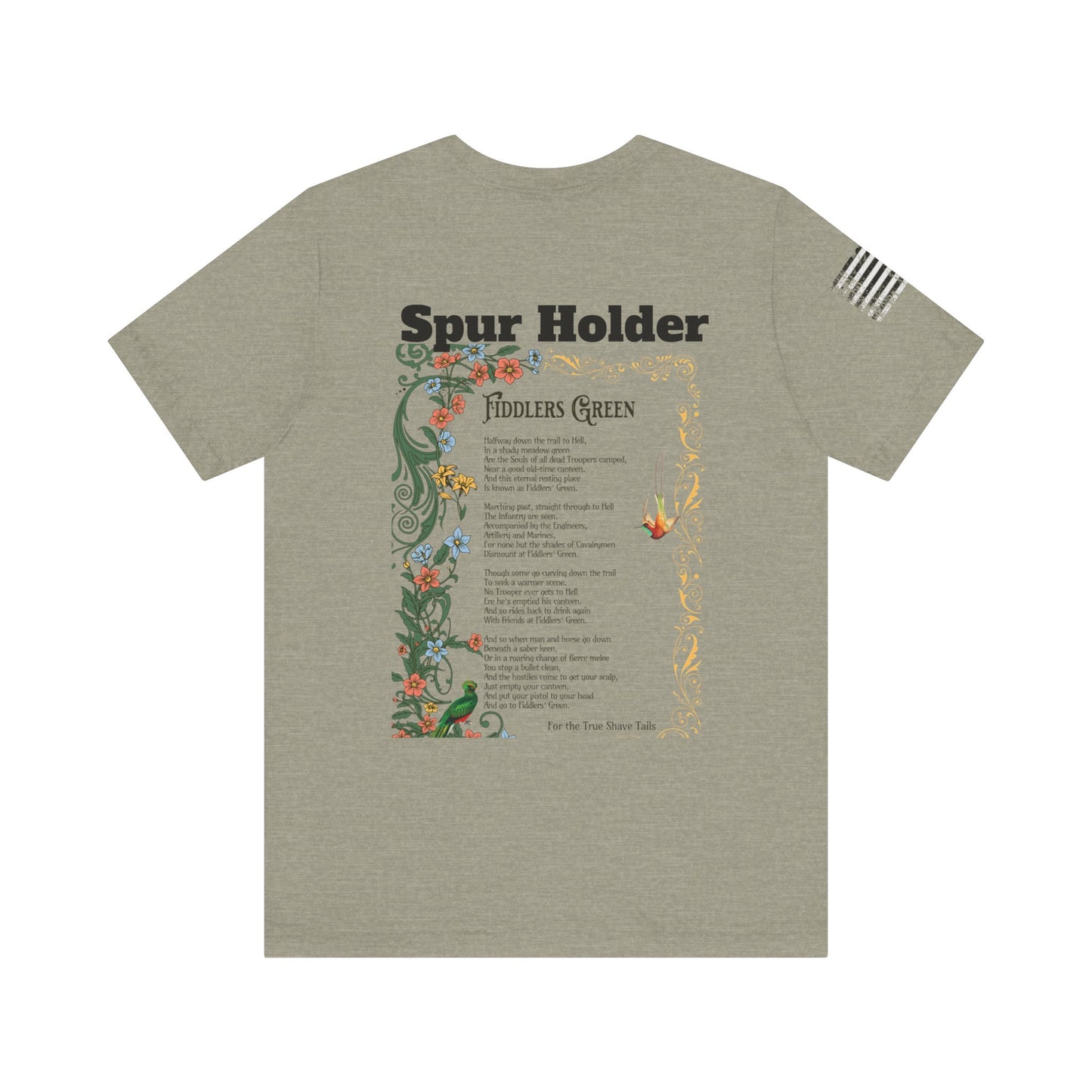 "Spur Holder" Unisex Jersey Short Sleeve Tee