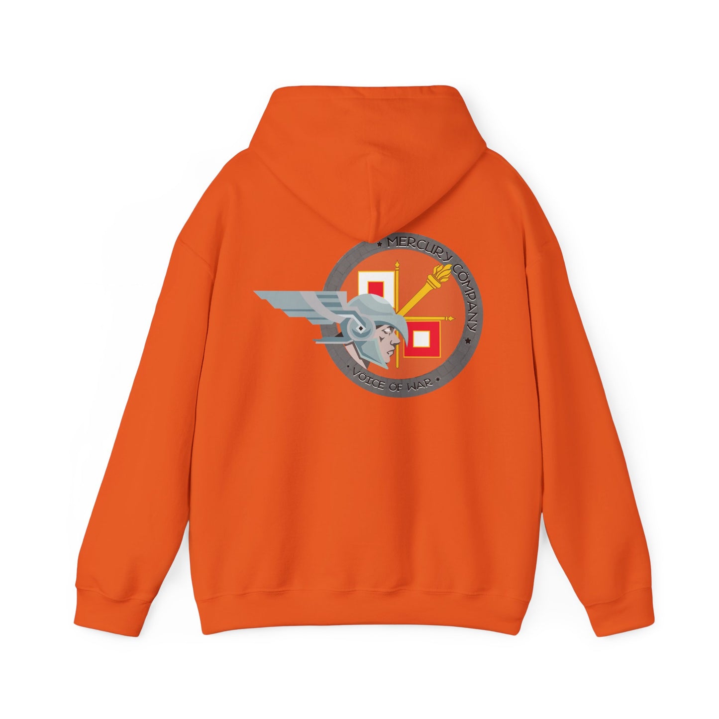 Arctic Airborne Signal Company Hooded Sweatshirt - 'Voice of War' Design