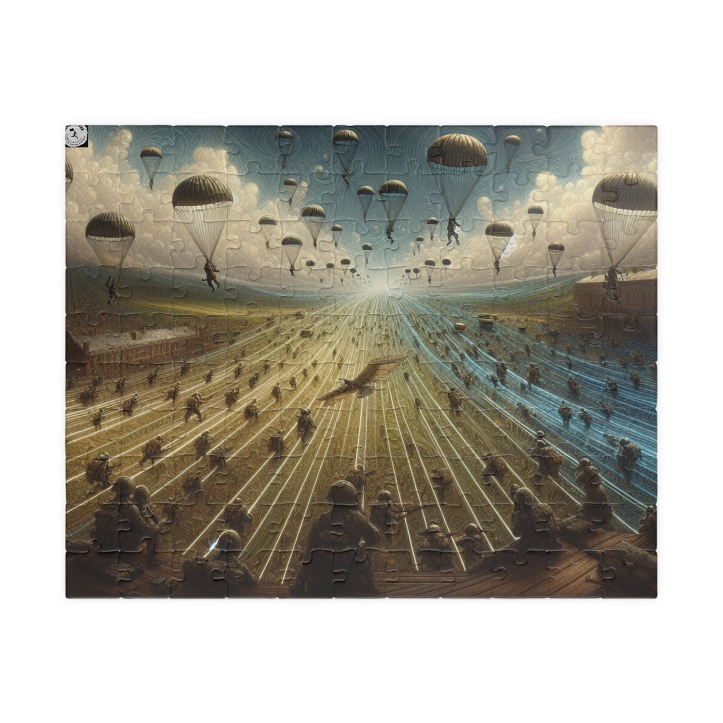 The "Airborne" Puzzle (110, 252, 520, 1014-piece) Printify