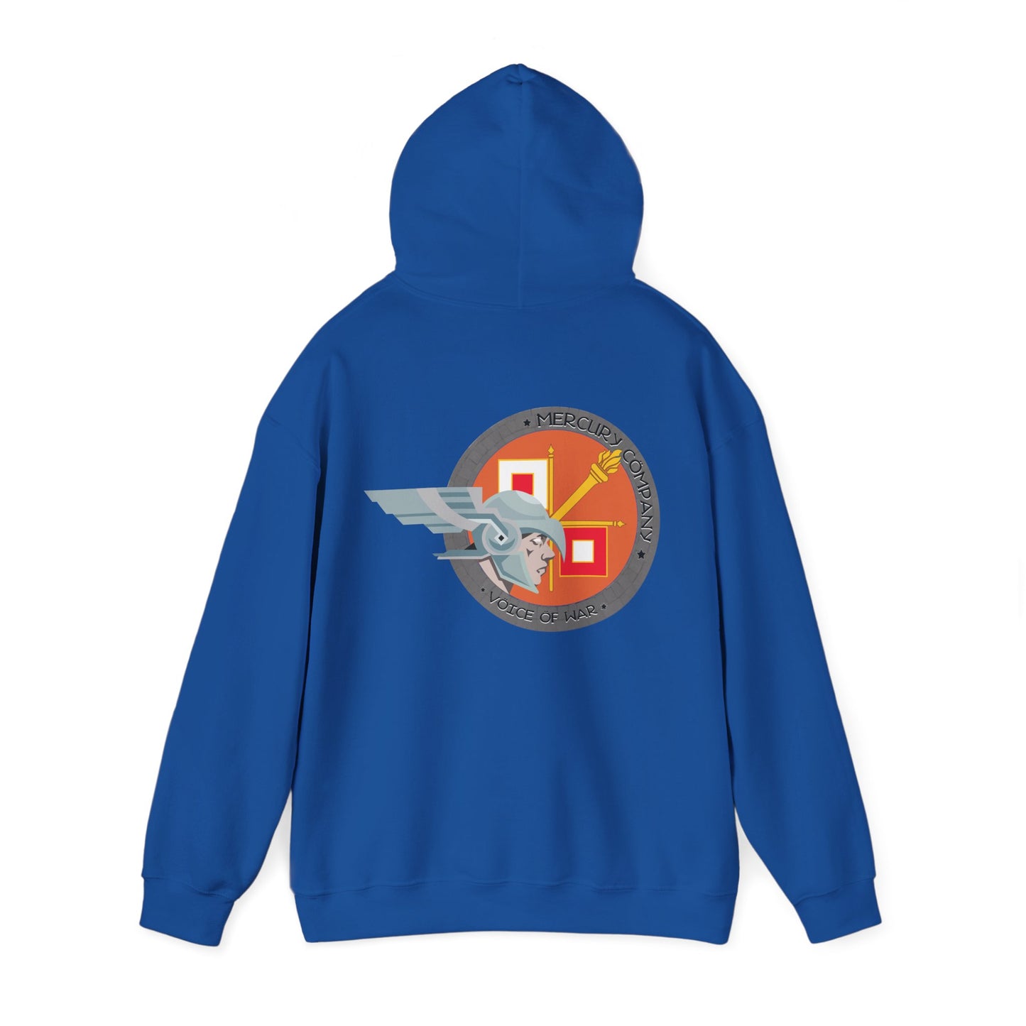 Arctic Airborne Signal Company Hooded Sweatshirt - 'Voice of War' Design