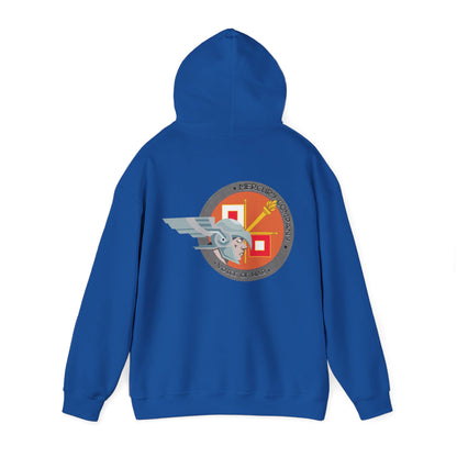 Arctic Airborne Signal Company Hooded Sweatshirt - 'Voice of War' Design