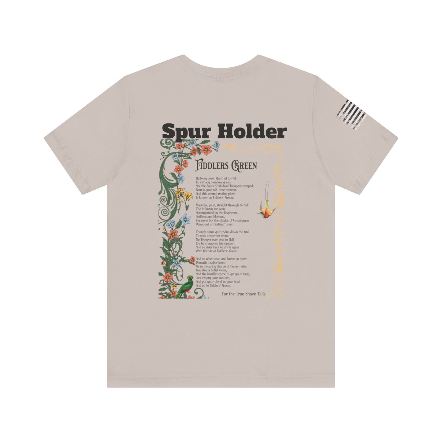 "Spur Holder" Unisex Jersey Short Sleeve Tee