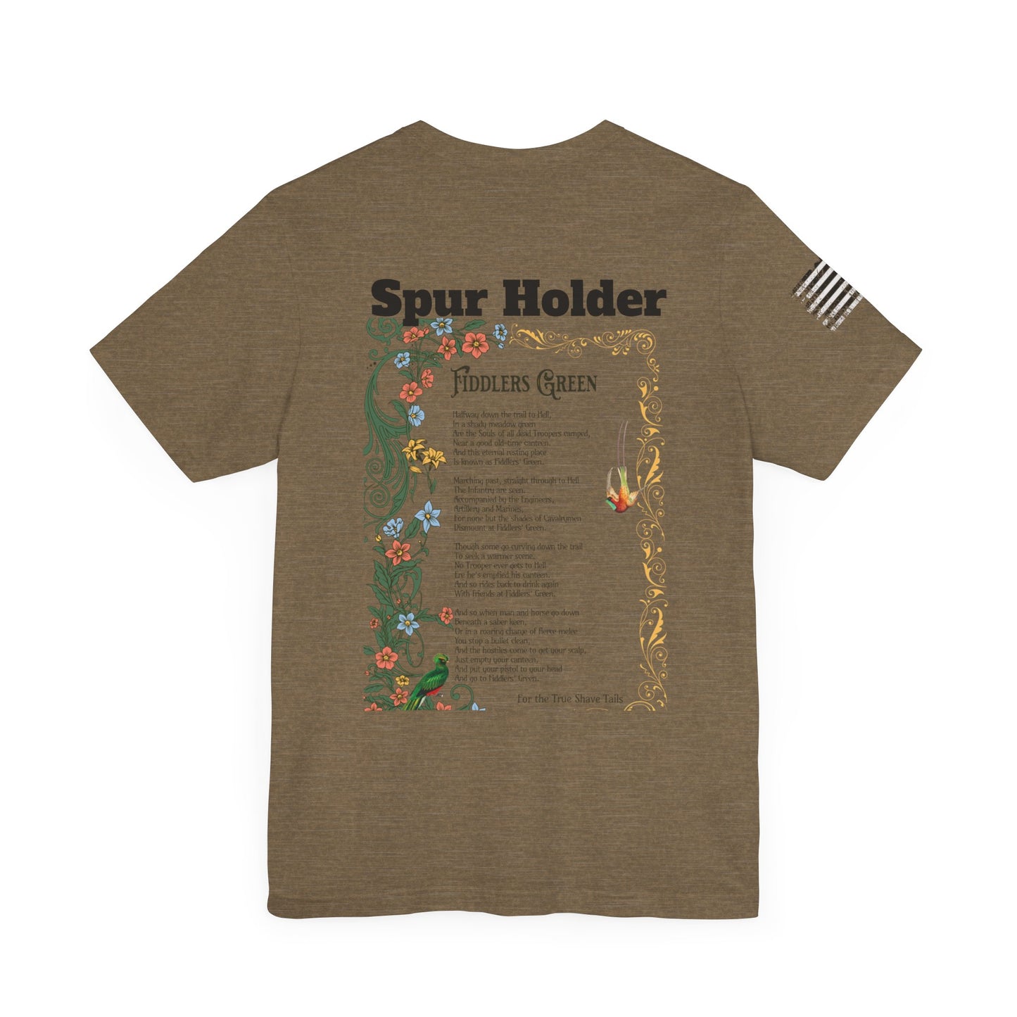 "Spur Holder" Unisex Jersey Short Sleeve Tee