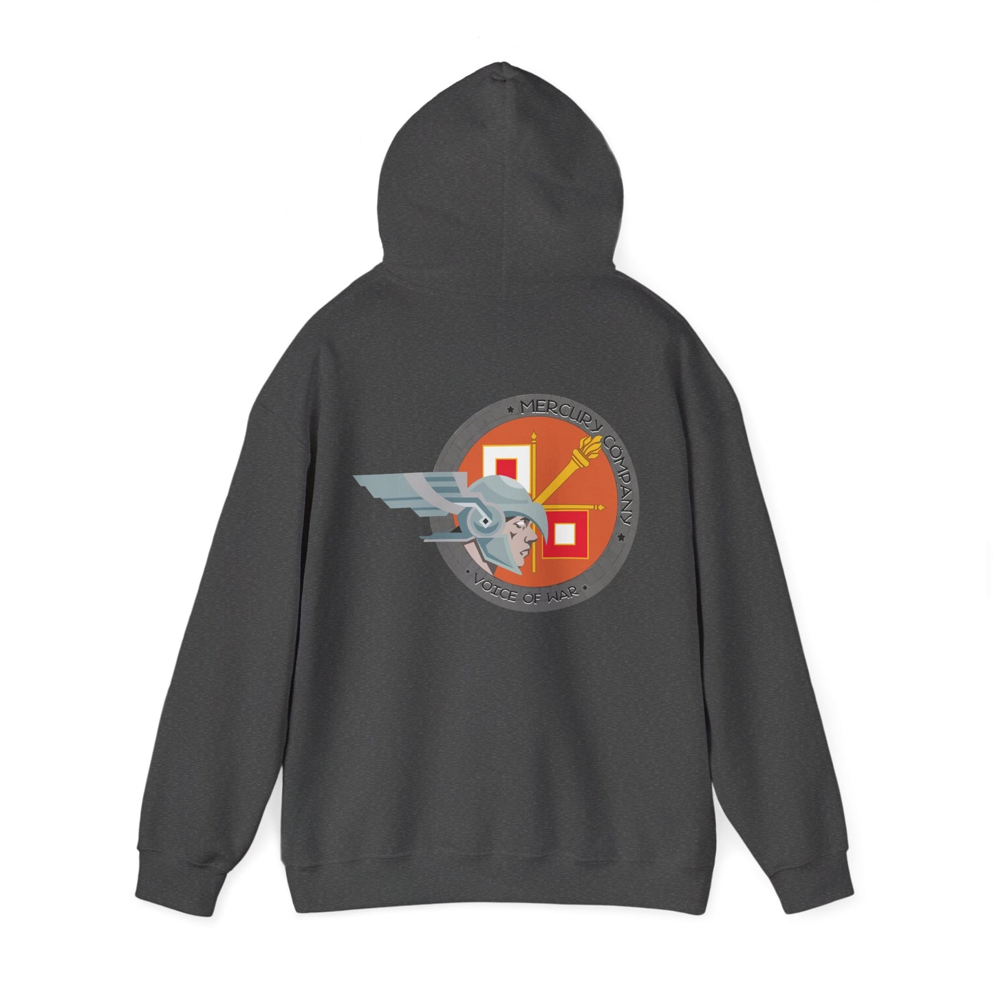Arctic Airborne Signal Company Hooded Sweatshirt - 'Voice of War' Design