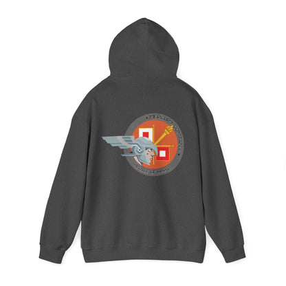 Arctic Airborne Signal Company Hooded Sweatshirt - 'Voice of War' Design