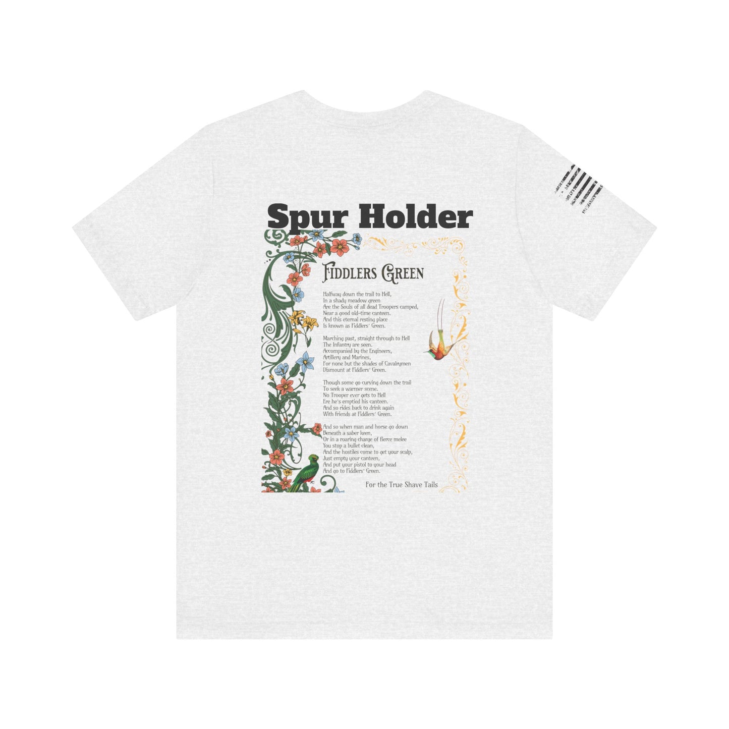 "Spur Holder" Unisex Jersey Short Sleeve Tee