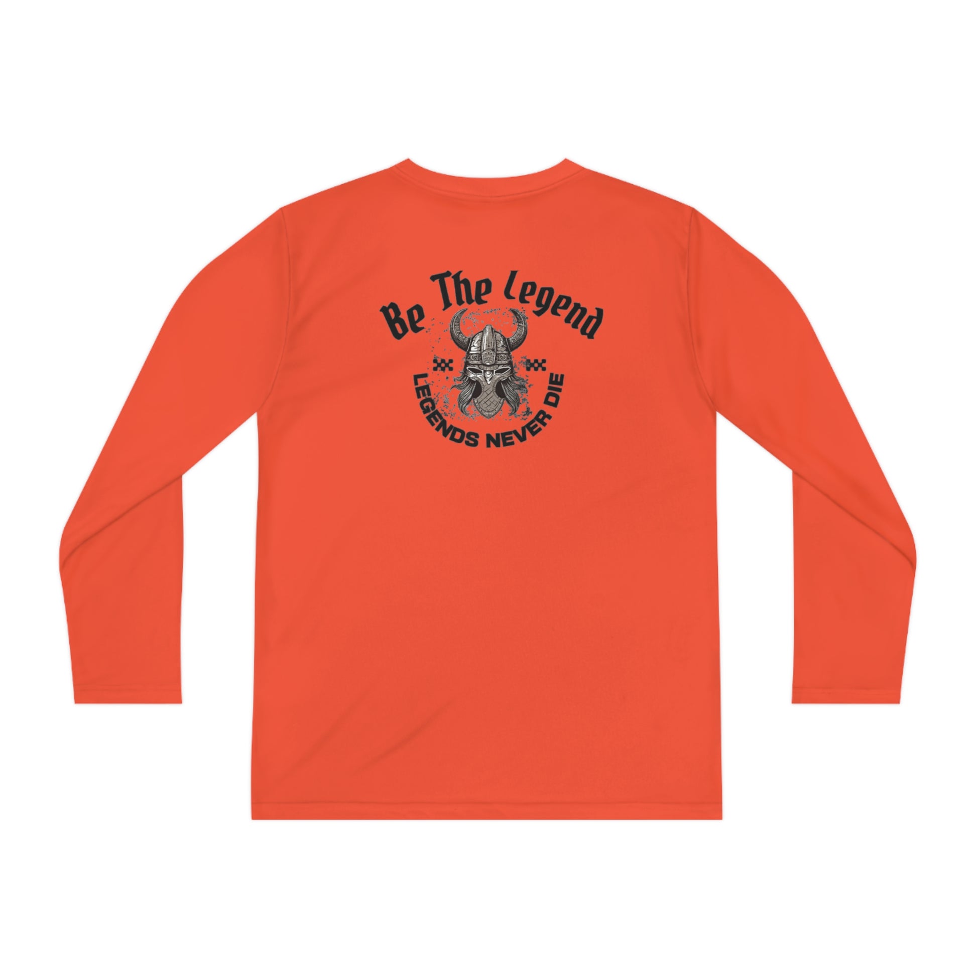 Youth Long Sleeve Competitor Tee - "Legends Never Die" The Bee Berry Printify