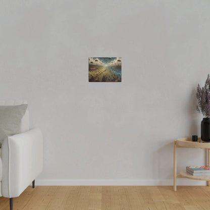 "Airborne History" Matte Canvas, Stretched, 0.75" Printify