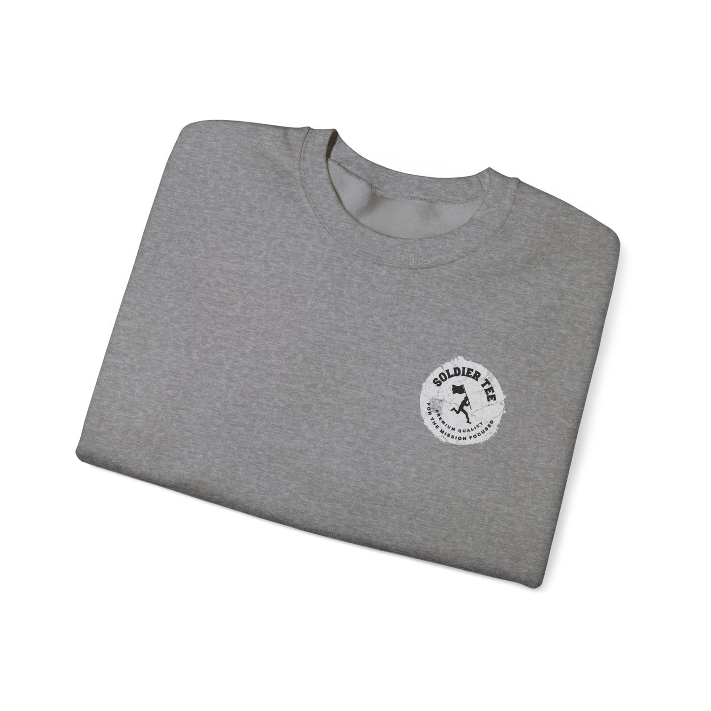 Crewneck Sweatshirt - 'New Mission' Soldier Gathering Theme