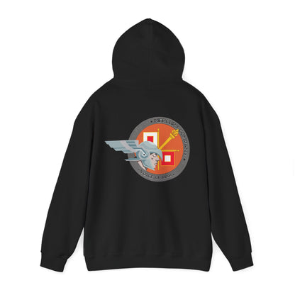 Arctic Airborne Signal Company Hooded Sweatshirt - 'Voice of War' Design