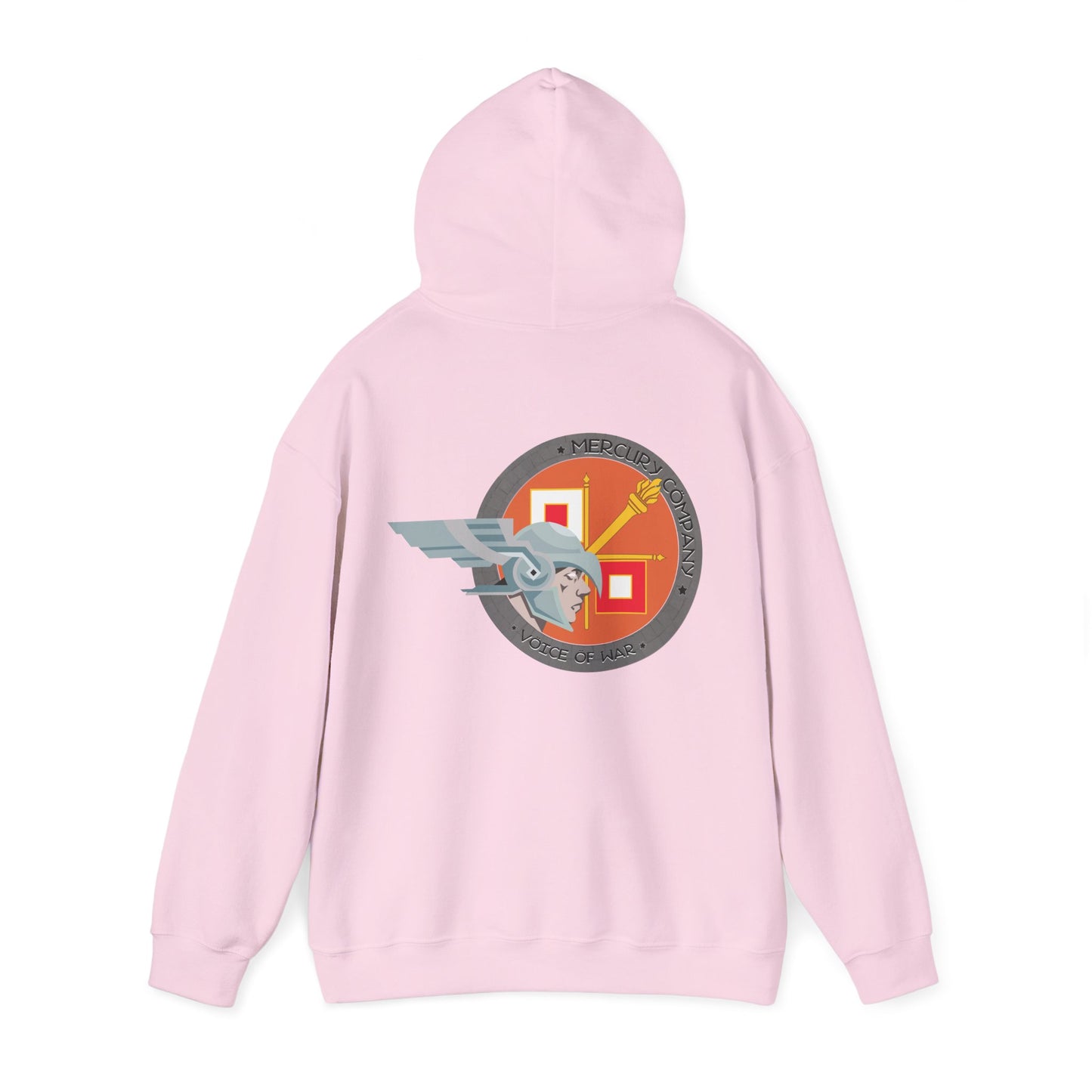 Arctic Airborne Signal Company Hooded Sweatshirt - 'Voice of War' Design