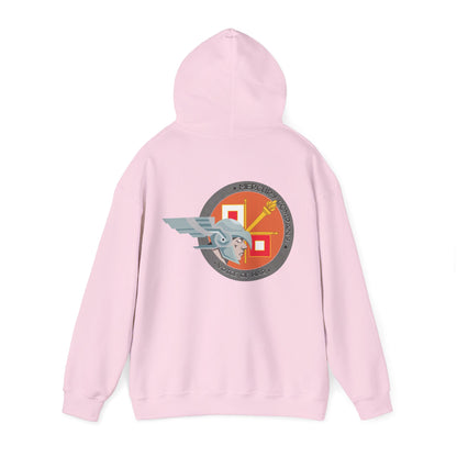 Arctic Airborne Signal Company Hooded Sweatshirt - 'Voice of War' Design