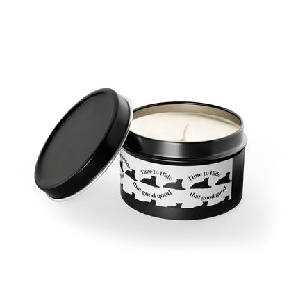 The S*x Panther — "Time to Hide That Good Good" Scented Candle for Halloween & Gothic Decor Printify