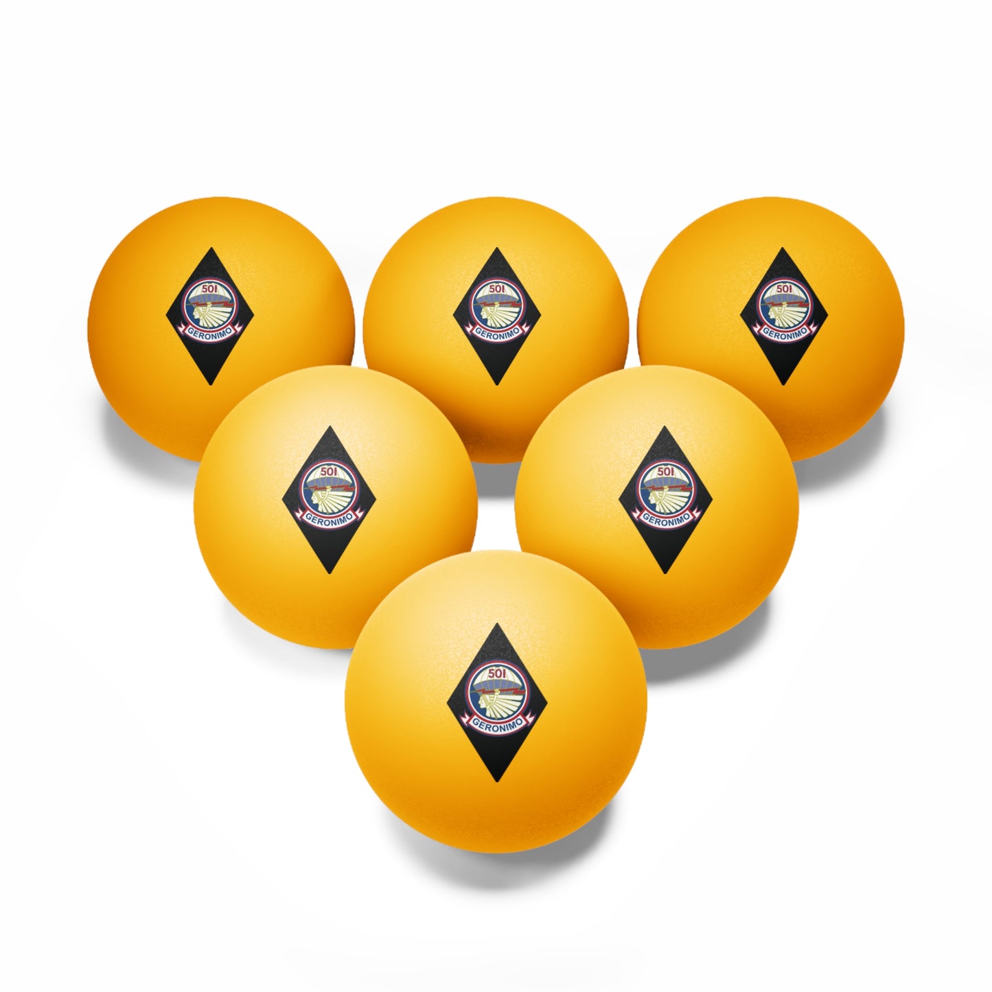 Ping Pong Balls, 6 pcs Printify