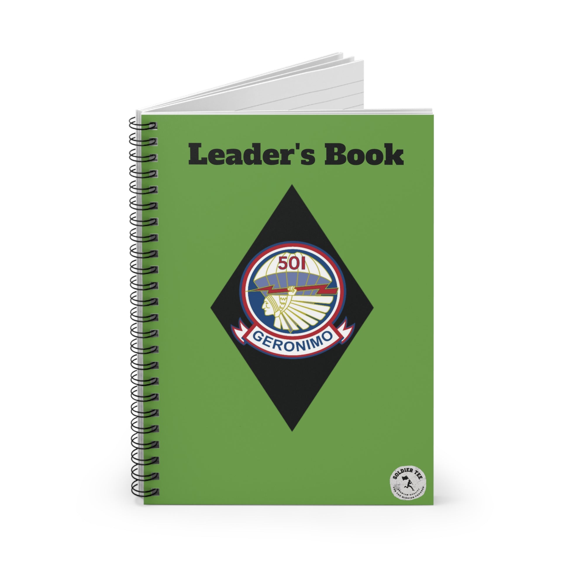 Spiral Notebook - "Leader's Book" Printify