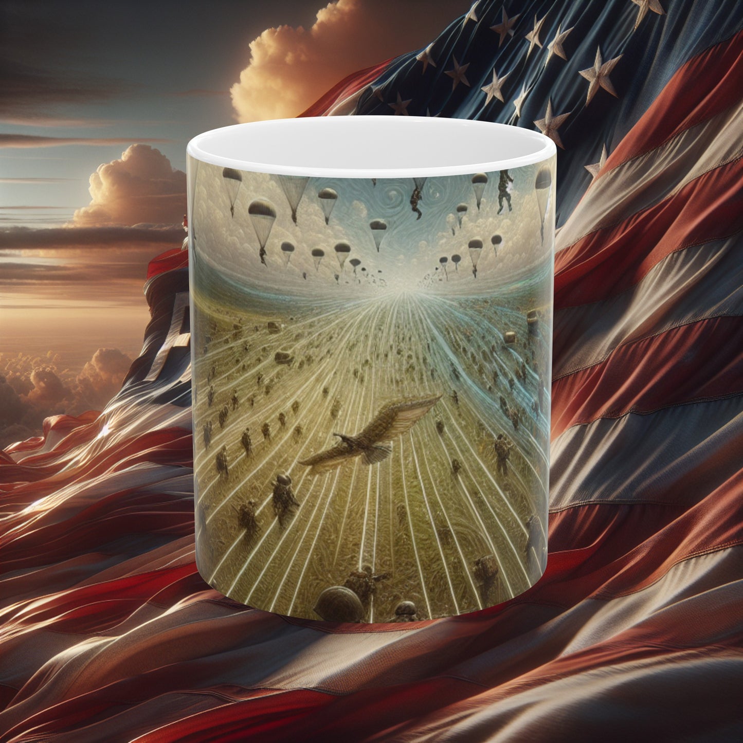 "Freedom" Ceramic Mug, (11oz, 15oz)