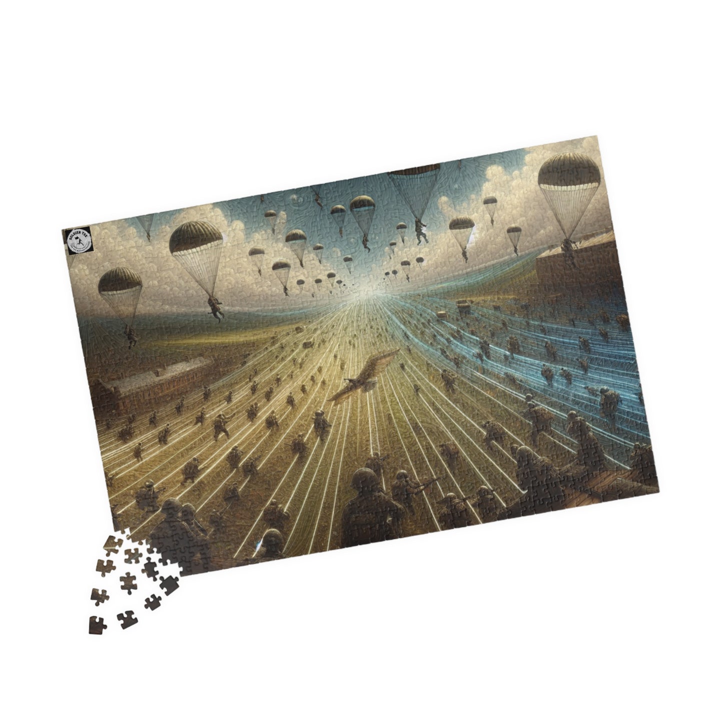 The "Airborne" Puzzle (110, 252, 520, 1014-piece) Printify