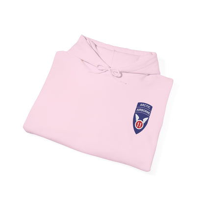 Arctic Airborne Signal Company Hooded Sweatshirt - 'Voice of War' Design