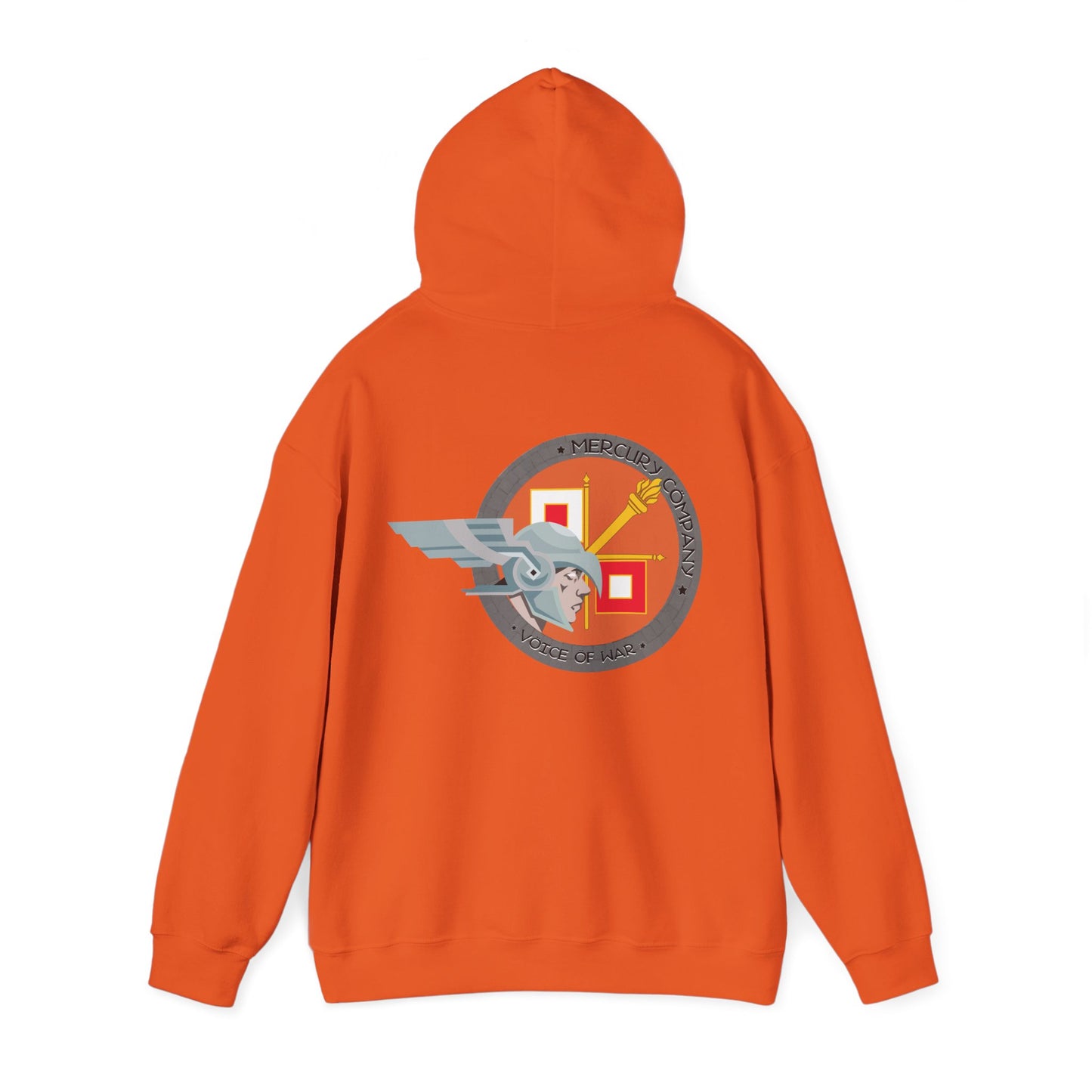Arctic Airborne Signal Company Hooded Sweatshirt - 'Voice of War' Design