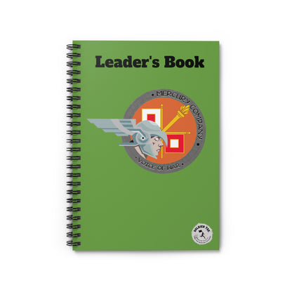 Mercury Company Spiral Notebook - "Leader's Book"