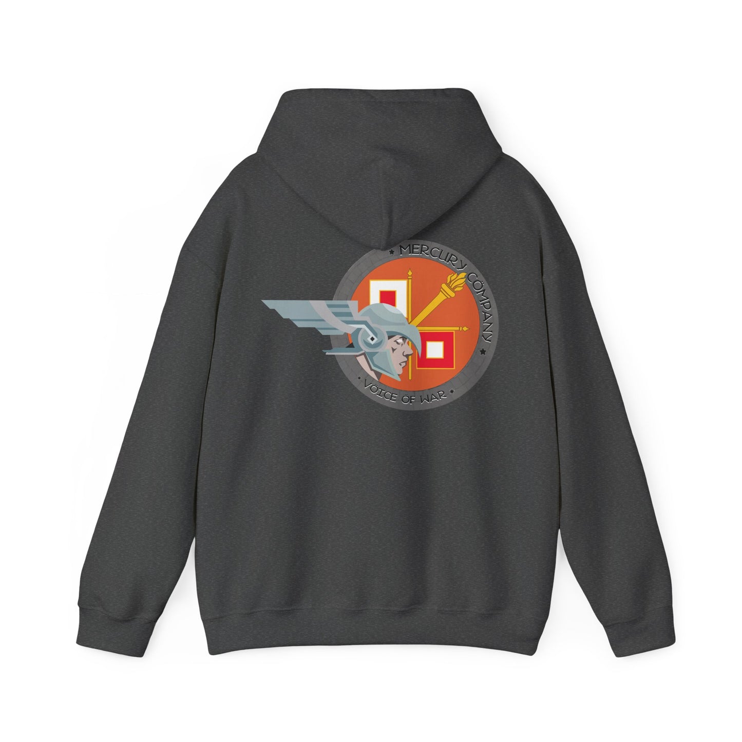 Arctic Airborne Signal Company Hooded Sweatshirt - 'Voice of War' Design