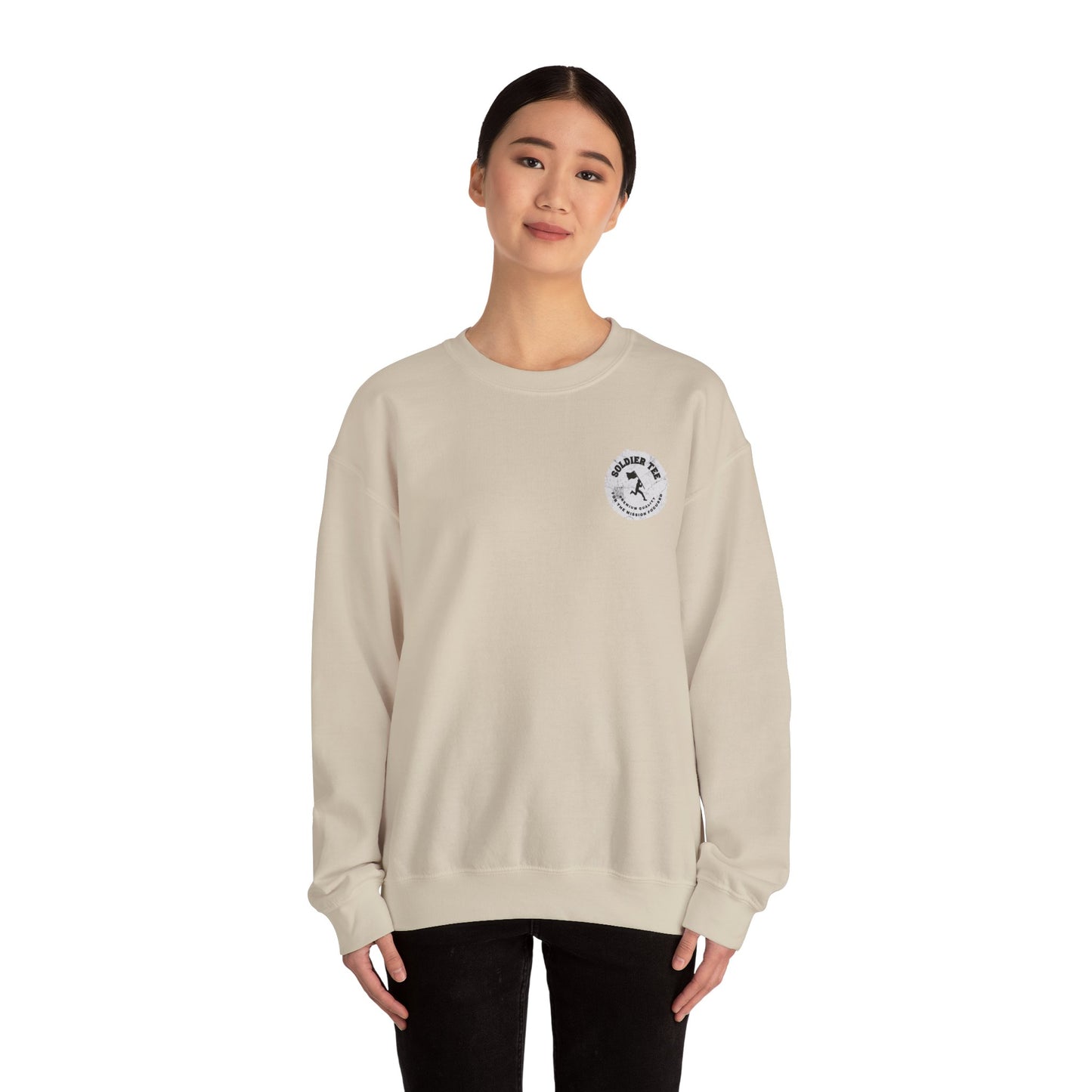 Crewneck Sweatshirt - 'New Mission' Soldier Gathering Theme