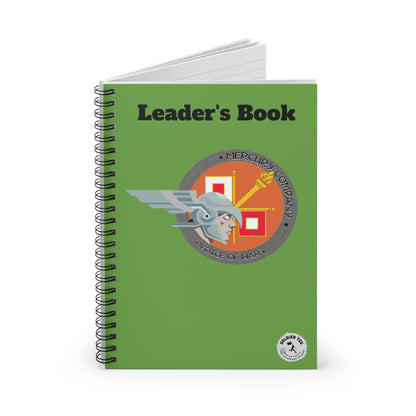 Mercury Company Spiral Notebook - "Leader's Book"