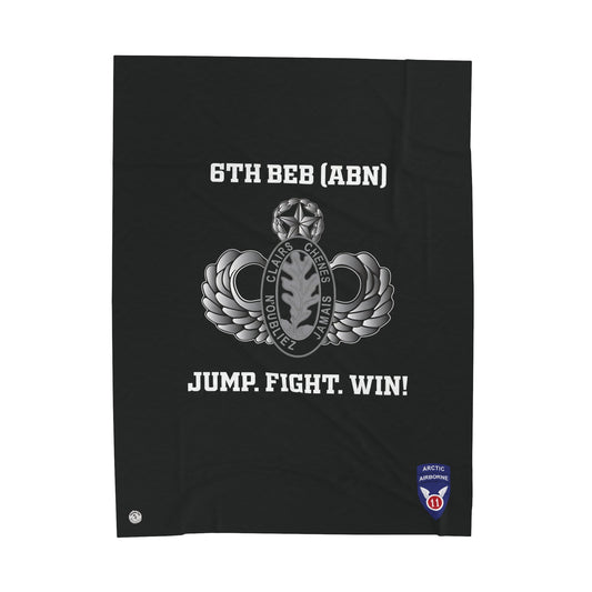 Oak Battalion Plush Blanket