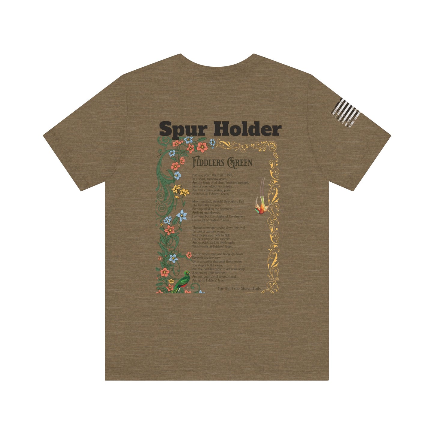 "Spur Holder" Unisex Jersey Short Sleeve Tee