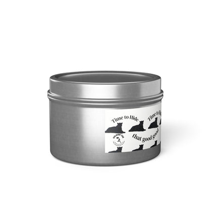 The S*x Panther — "Time to Hide That Good Good" Scented Candle for Halloween & Gothic Decor Printify