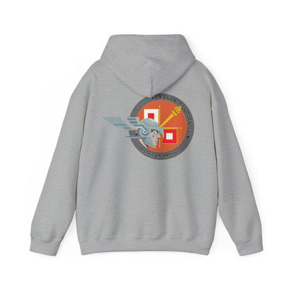 Arctic Airborne Signal Company Hooded Sweatshirt - 'Voice of War' Design