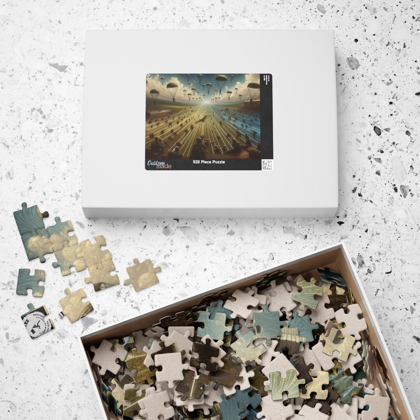 The "Airborne" Puzzle (110, 252, 520, 1014-piece) Printify