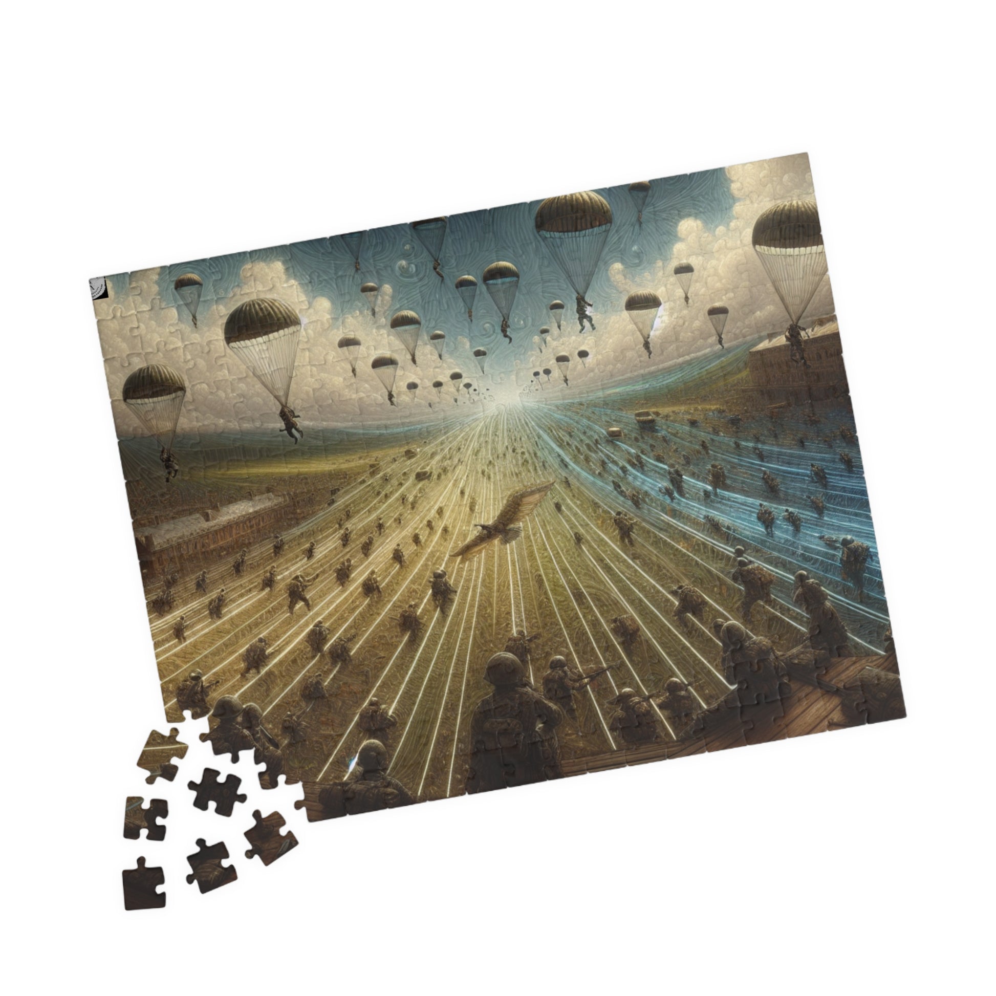 The "Airborne" Puzzle (110, 252, 520, 1014-piece) Printify