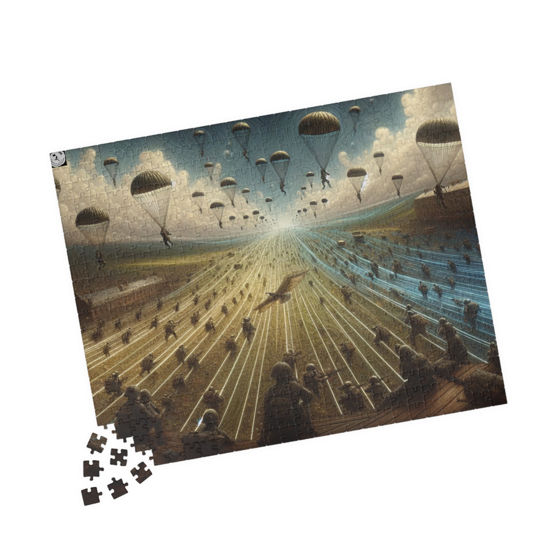 The "Airborne" Puzzle (110, 252, 520, 1014-piece) Printify