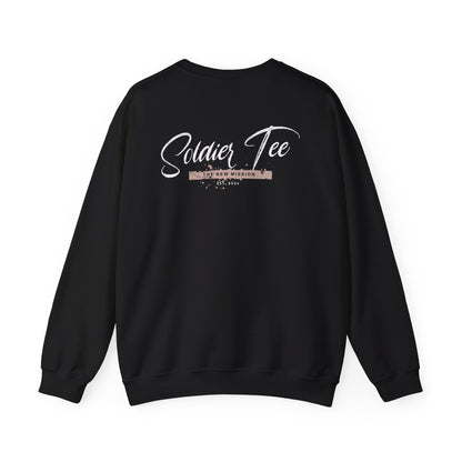 Crewneck Sweatshirt - 'New Mission' Soldier Gathering Theme